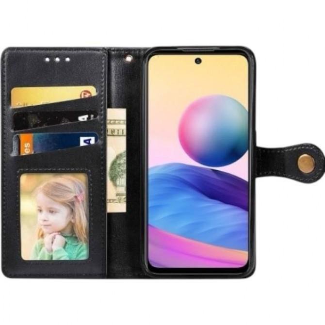 Чехол-книжка GETMAN Gallant for Xiaomi Redmi Note 14 Pro 4G Black-4