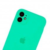 Оригінальний силіконовий чохол для iPhone 12 /12 Pro М'ятний FULL (with camera protection) Оригінальний силіконовий чохол для iPhone 12 /12 Pro М'ятний FULL (with camera protection)