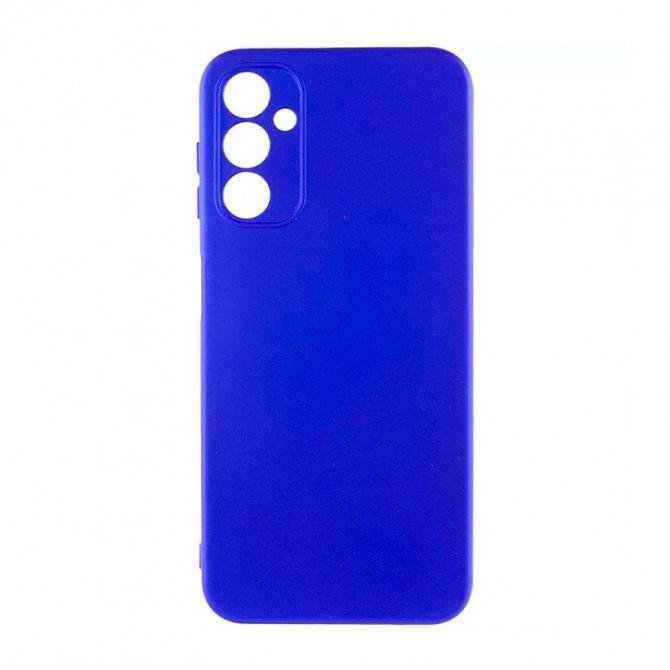 Чехол Soft Case Samsung A356 Galaxy A35 Неоново-синий FULL