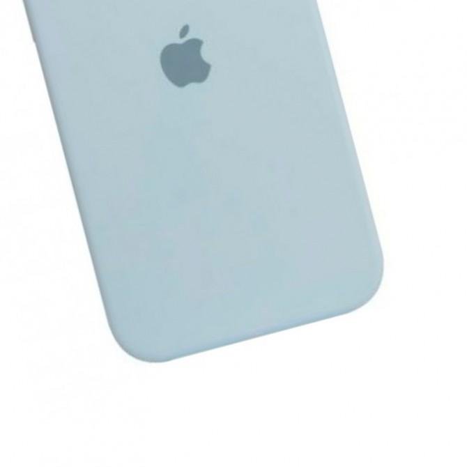 Оригинальный силиконовый чехол для iPhone 14 Pro Sky Blue FULL-3