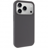 Силіконовий чохол для iPhone 17 Pro Max/ 18 Pro Max Dark Grey FULL (NO LOGO)