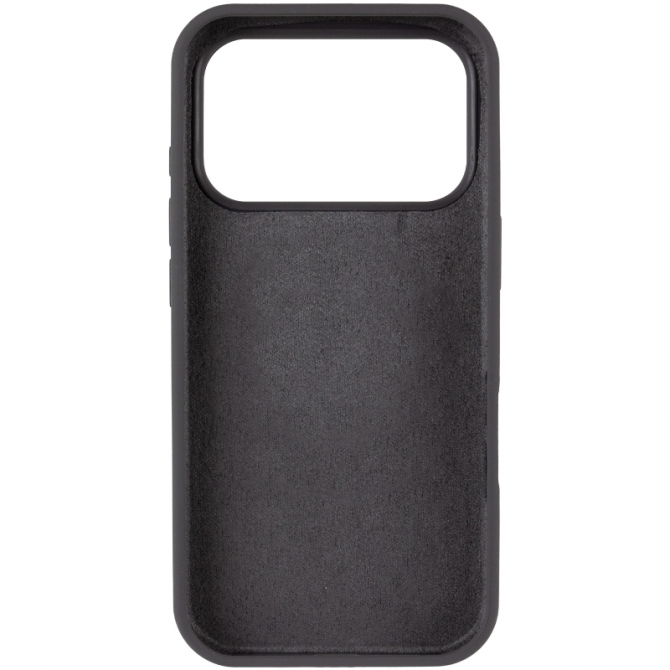 Силіконовий чохол для iPhone 17 Pro Max/ 18 Pro Max Dark Grey FULL (NO LOGO)-2
