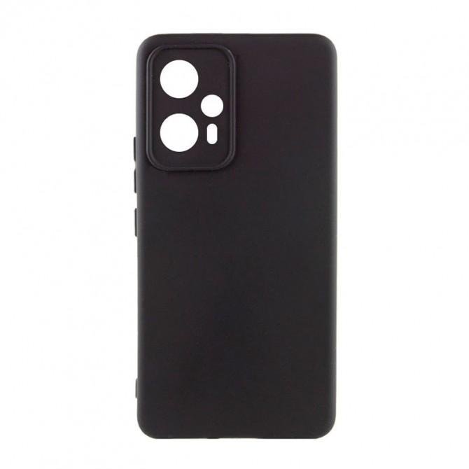 Чехол Original Soft Case Xiaomi Poco F5/ Note 12 Turbo Черный FULL