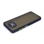 Чехол MATT CASE Xiaomi Poco X3 Темно синий Чехол MATT CASE Xiaomi Poco X3 Темно синий