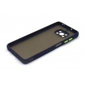 Чехол MATT CASE Xiaomi Poco X3 Темно синий Чехол MATT CASE Xiaomi Poco X3 Темно синий