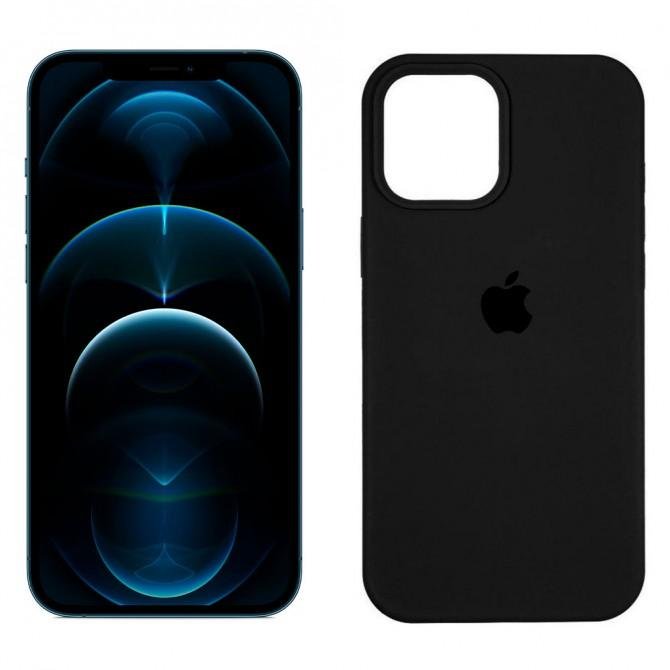 Чохол Full Soft Case (MagSafe) для iPhone 12/12 Pro Black