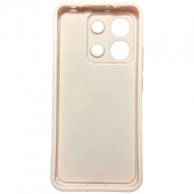 Чохол 3D Coffee&Cookie series for Xiaomi Redmi Note 13 4G Light Pink-1