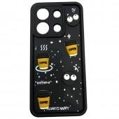 Чохол 3D Coffee&Cookie series for Xiaomi Redmi Note 13 4G Black