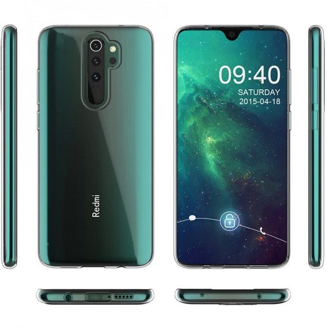 Чехол Ultra-thin 0.3 для Xiaomi Redmi Note 8 Pro Прозрачный-2