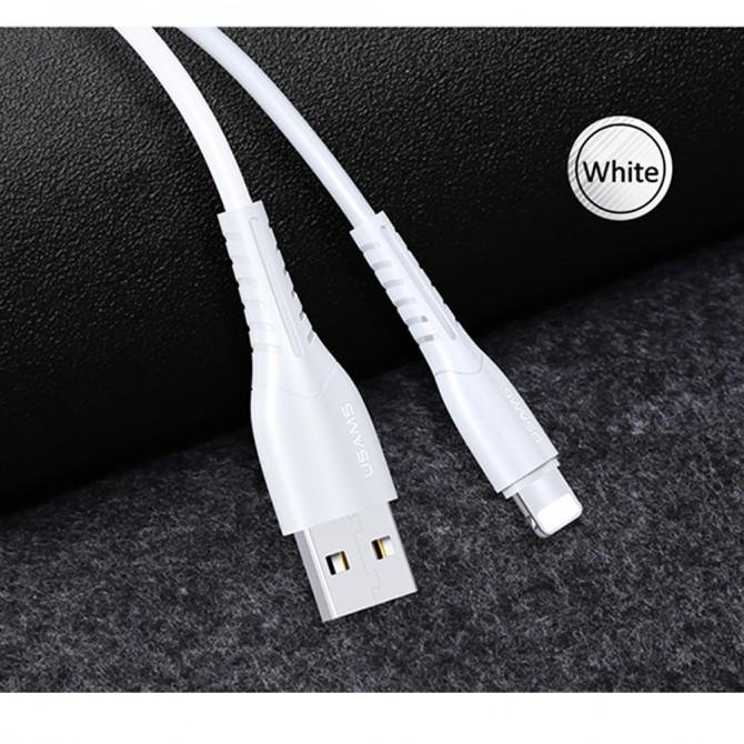 Кабель Usams U35 US-SJ364 Lightning Charging Cable 1m White (SJ364USB02)-1