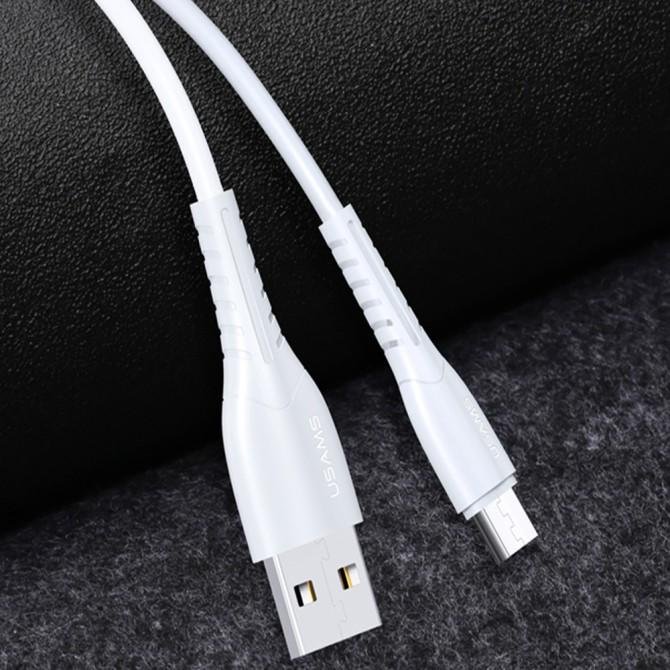 Кабель Usams U35 US-SJ365 Micro Charging Cable 1m White (SJ365USB02)-1
