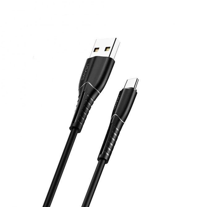 Кабель Usams U35 US-SJ366 Type-C Charging Cable 1m Чёрный (SJ366USB01)