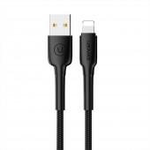 Кабель Usams U14 US-SJ259 Braided Lightning Data&Charging 1.2m Чёрный (SJ259USB01)