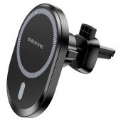 Холдер Borofone BH201 Wireless charger Black Холдер Borofone BH201 Wireless charger Black