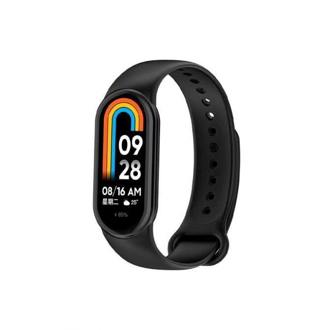 Ремінець для браслета Mi Band 8 (Silicon) Black
