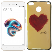 Чехол U-Like Picture series для Xiaomi Redmi 4x Heart Blue