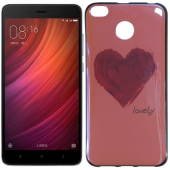 Чехол U-Like Picture series для Xiaomi Redmi 4x Heart Pink