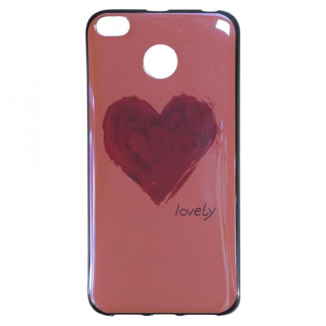 Чехол U-Like Picture series для Xiaomi Redmi 4x Heart Pink-1