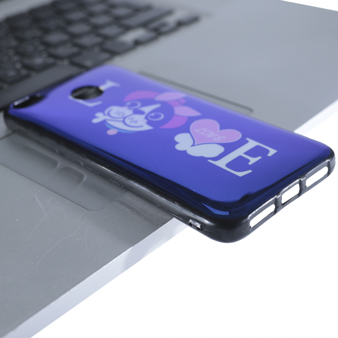 Чехол U-Like Picture series для Xiaomi Redmi 4x Love Black-2