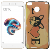 Чехол U-Like Picture series для Xiaomi Redmi 4x Love Pink