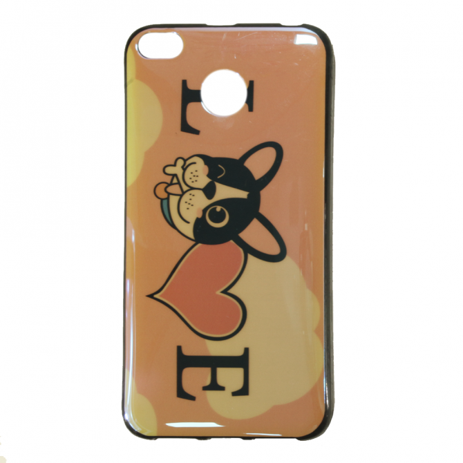 Чехол U-Like Picture series для Xiaomi Redmi 4x Love Pink-1