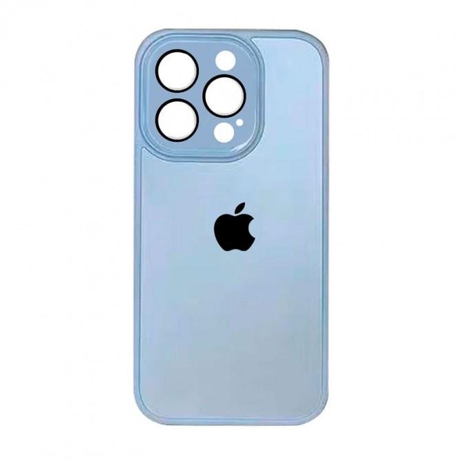 Чохол TPU+Glass Sapphire Midnight для Apple iPhone 13 (6.1") Блакитний