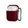Чохол U-Like Silicone Protective Case For Airpods + Lock Bordo