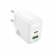 Сетевое ЗУ 1USB + Type-C Borofone BAS44A PD20W+QC3.0 White