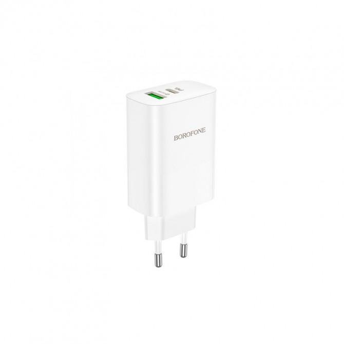 МЗП 2Type-C Borofone BN10 PD 65W 3A White