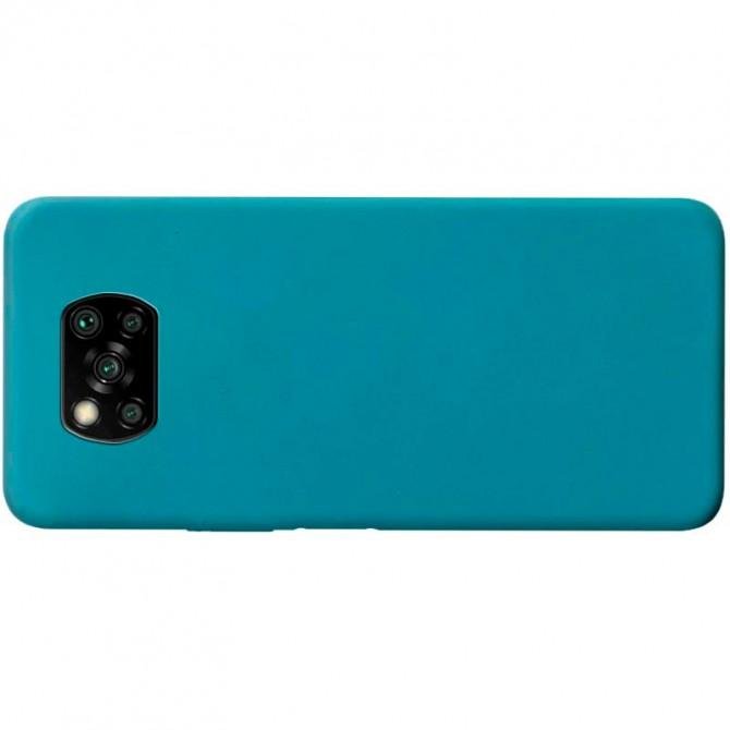 Силиконовый чехол Candy для Xiaomi Poco X3 NFC/Poco X3 Pro Шалфей-1