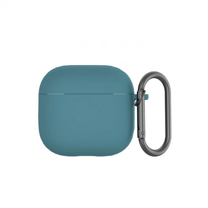 Чехол U-Like Silicone Protective Case For Airpods + Lock Pine Green