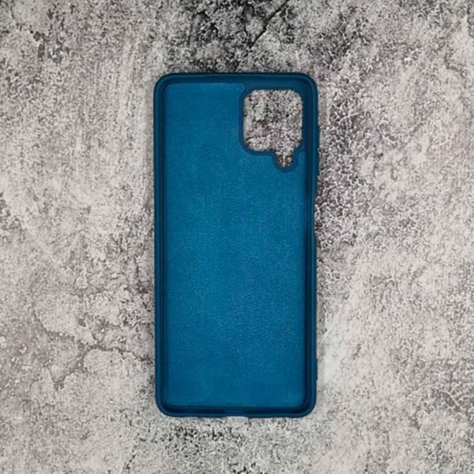 Чехол Soft Case Samsung A225 Galaxy A22 Темно Синий FULL-1