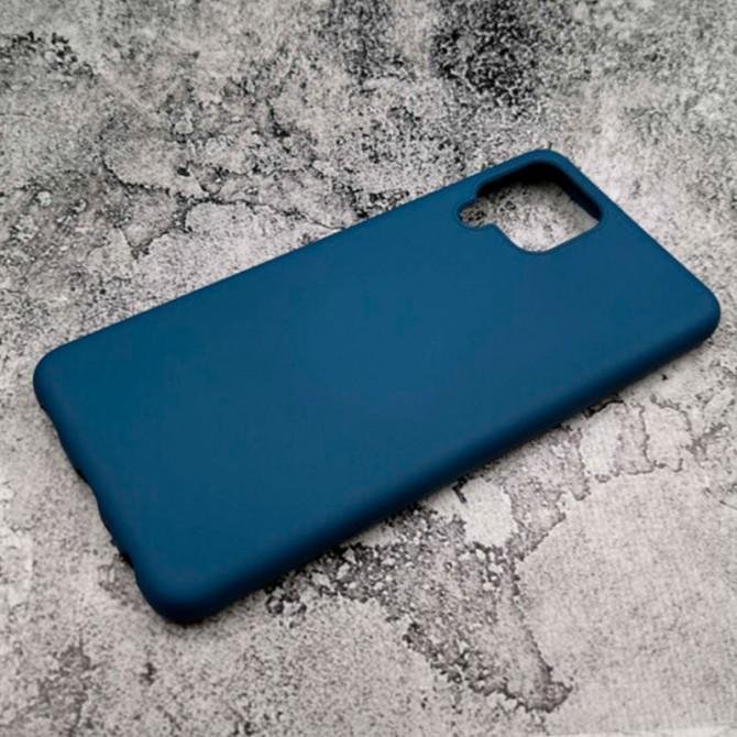 Чехол Soft Case Samsung A225 Galaxy A22 Темно Синий FULL-3