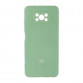 Чехол Original Soft Case Xiaomi Poco X3 NFC Мятный FULL