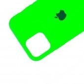 Оригинальный силиконовый чехол для iPhone 11 Pro Салатовый FULL