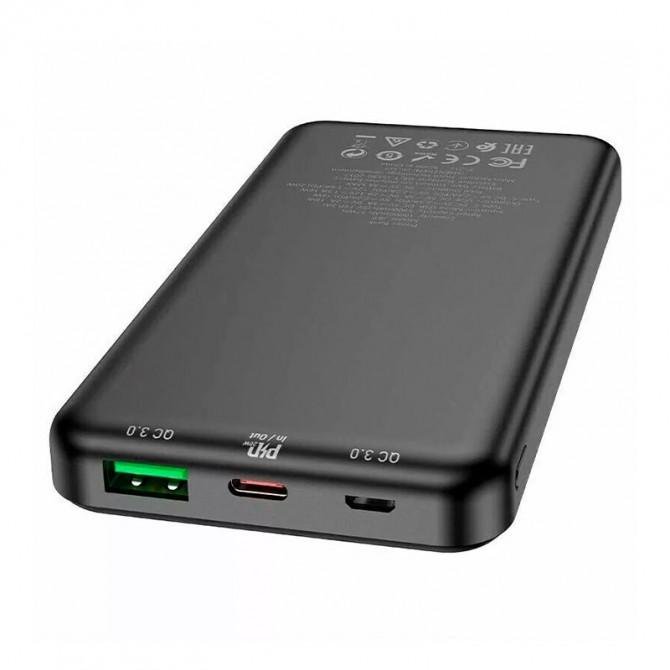 Повербанк Hoco J87 Tacker PD20W+QC3.0 (10000 mAh) Black-1