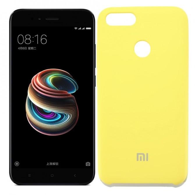 Чехол Soft Case для Xiaomi Mi5x/A1 Жёлтый