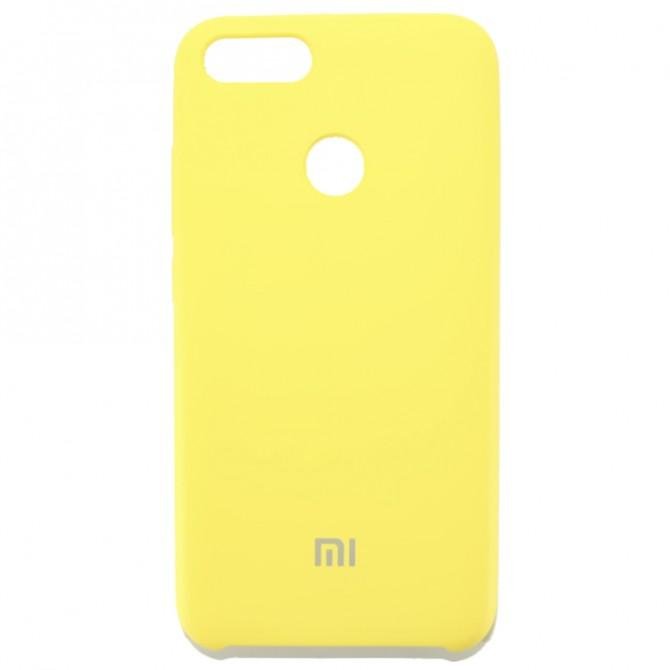 Чехол Soft Case для Xiaomi Mi5x/A1 Жёлтый-1