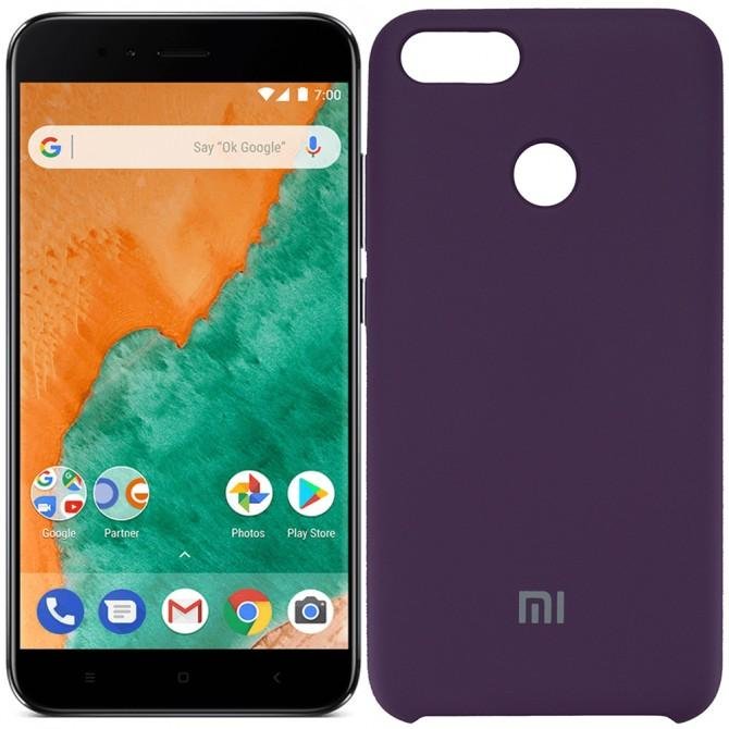 Чехол Soft Case для Xiaomi Mi5x/A1 Фиолетовый