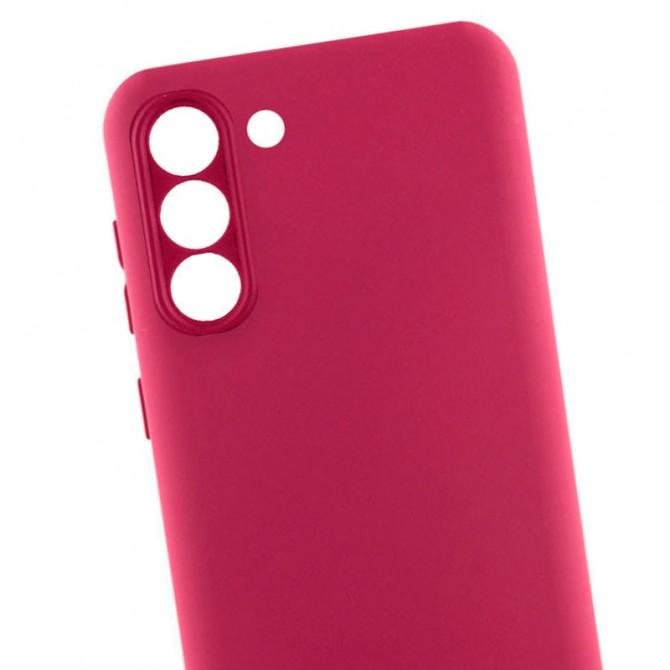 Чехол-накладка Original Soft Case Samsung S901 Galaxy S22 Марсала FULL-2