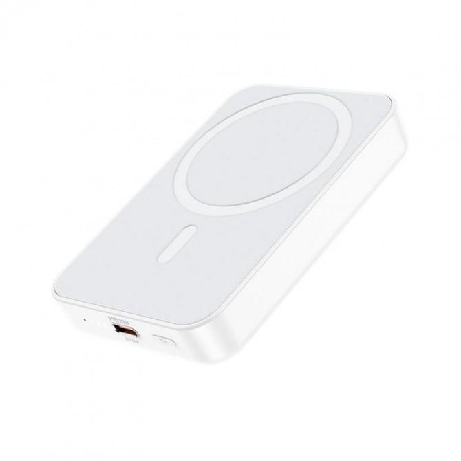 Повербанк Borofone BJ25 Plus Reach PD20W magnetic wireless (10000mAh) White-1
