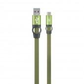 Кабель Gelius Pro Flexible 2 GP-UC07c Type-C Pine Green 