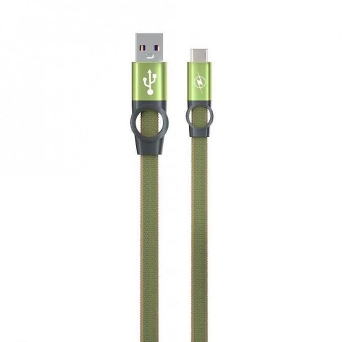 Кабель Gelius Pro Flexible 2 GP-UC07c Type-C Pine Green