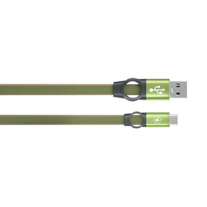 Кабель Gelius Pro Flexible 2 GP-UC07c Type-C Pine Green-1