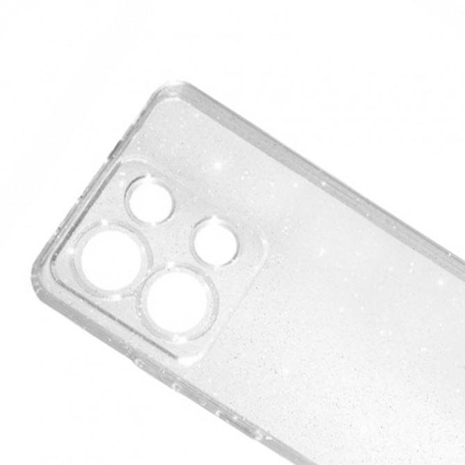 Накладка Molan Cano Jelly Sparkle для Xiaomi Redmi Note 13 4G Прозорий-1