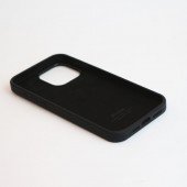 Оригінальний силіконовий чохол для iPhone 15 Plus Black FULL