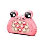 Интерактивная игрушка  Pop-it Speed Push Game (Little frog pink)