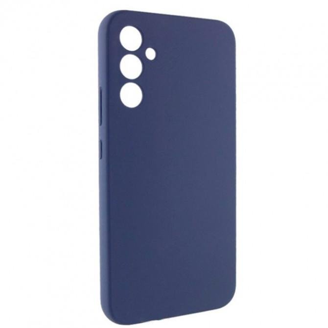 Силиконовый чехол Soft для Samsung A366 Galaxy A36 5G Темно Синий FULL-2