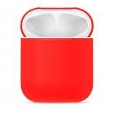 Чехол U-Like Silicone SLIM Protective Case For Airpods Red