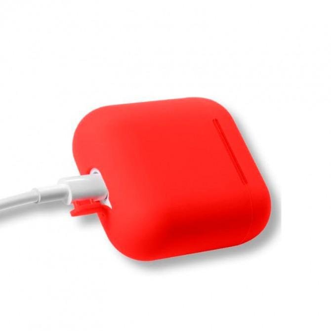 Чохол U-Like Silicone SLIM Protective Case For Airpods Red-2
